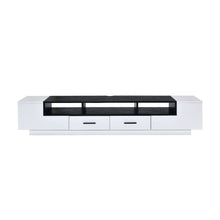 Armour - TV Stand - White & Black