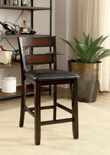 Norah - 5 Piece Counter Height Table Set - Antique Brown Cherry