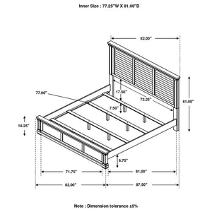 Hillcrest - Panel Bed