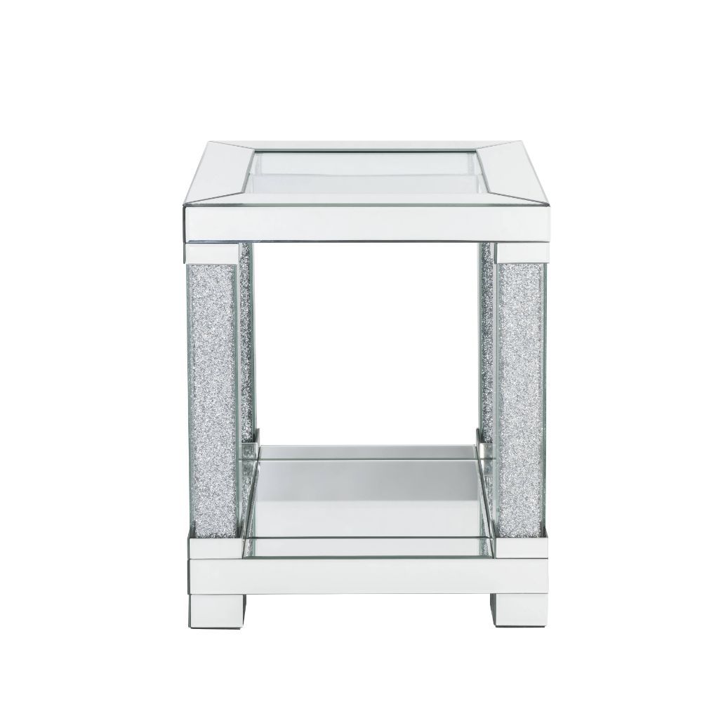 Noralie - End Table - Mirrored - 24