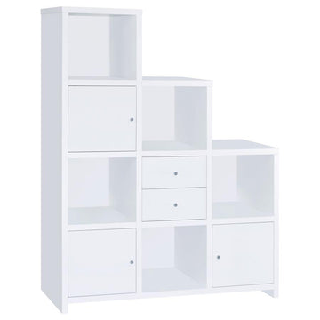 Spencer - Bookcase with Cube Storage Compartments