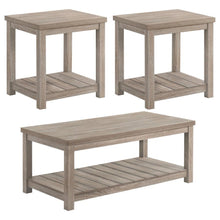 Colter - 3 Piece Engineered Wood Coffee Table Set - Greige