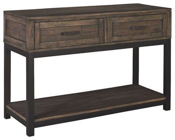 Johurst - Sofa Table - Grayish Brown