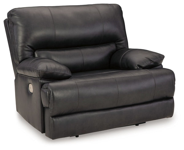 Mountainous Power Recliner With Adj Headrest Eclipse