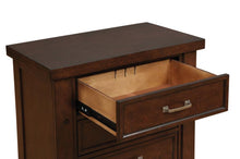 Barstow - 3-Drawer Rectangular Nightstand - Pinot Noir