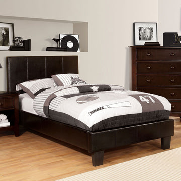 Winn Park - Padded Leatherette Platform Bed
