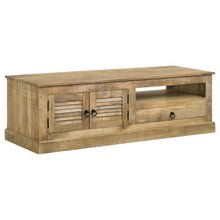 Zabel - 2-Door TV Console - Natural