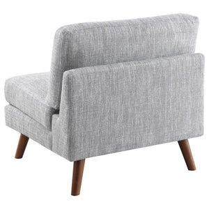 Churchill - Button Tufted Armless Chair