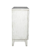 Moody - Accent Cabinet With Carved Door - Antique White