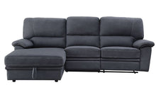 Trifora - Sectional Sofa - Dark Gray Fabric