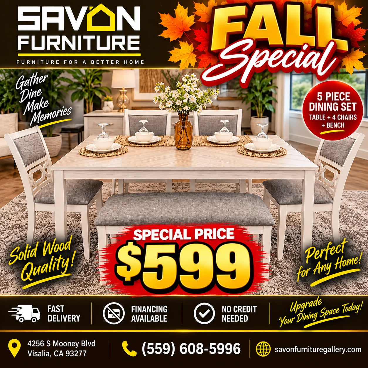 Savon Furniture fall special 4
