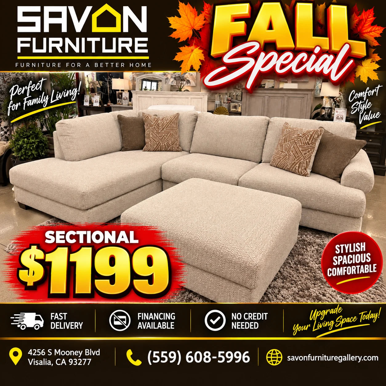 Savon Furniture fall special 5