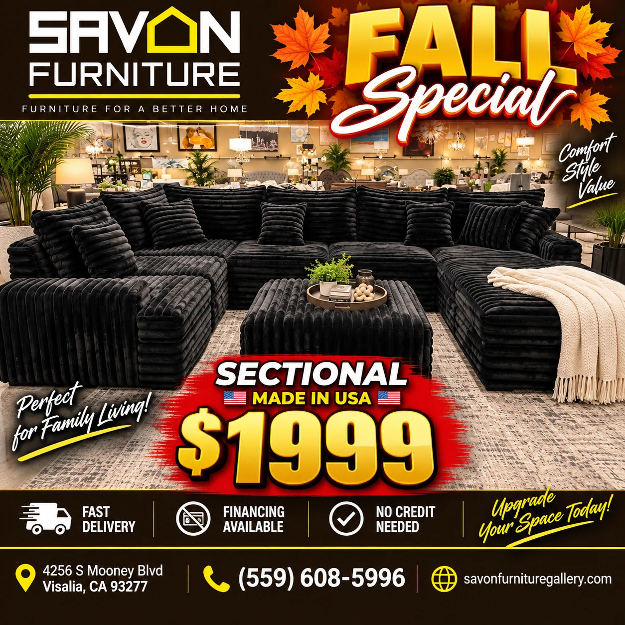 Savon Furniture fall special 7